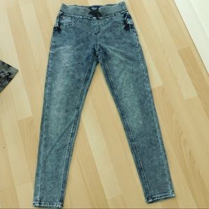 Blue jean look a like leggings